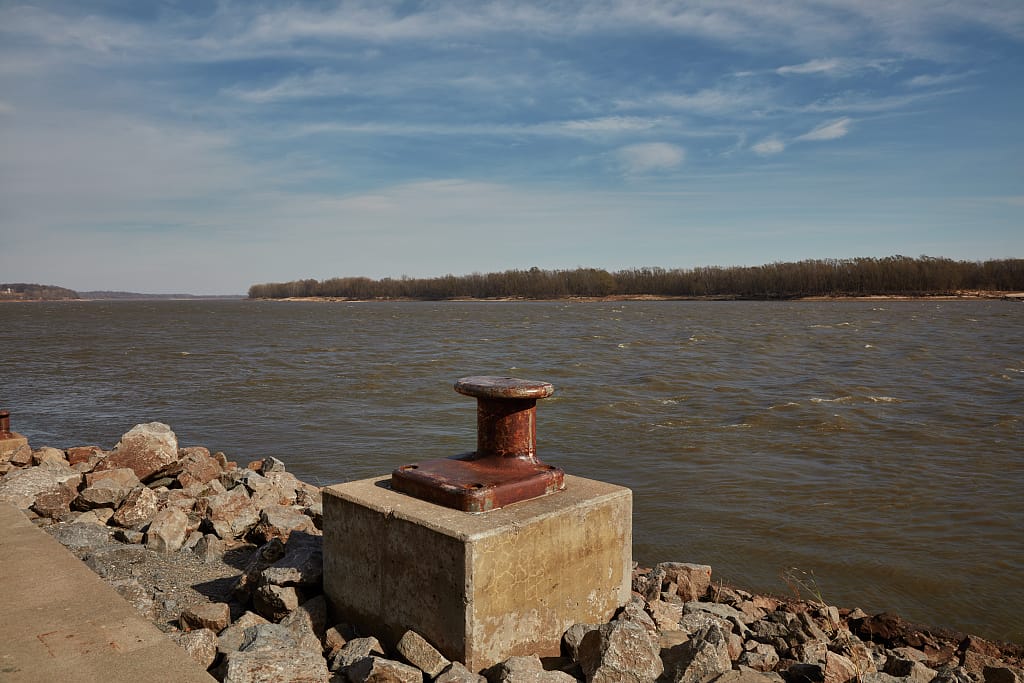 August 19 Mississippi River At Cape Girardeau Library Of Congress