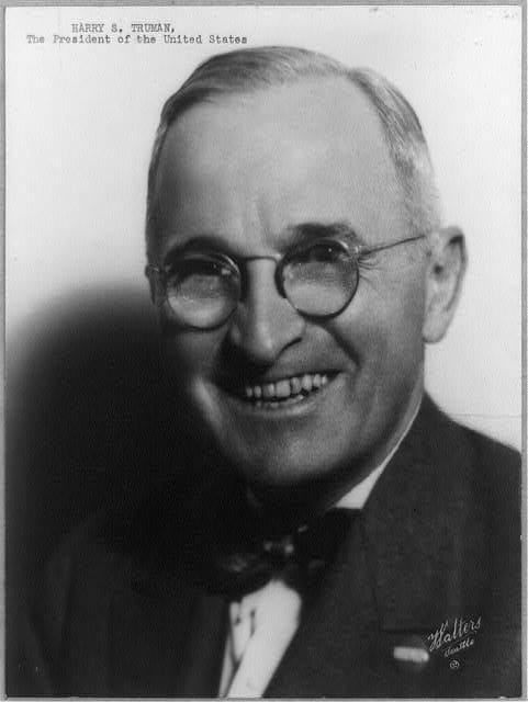 August 8 Harry S Truman