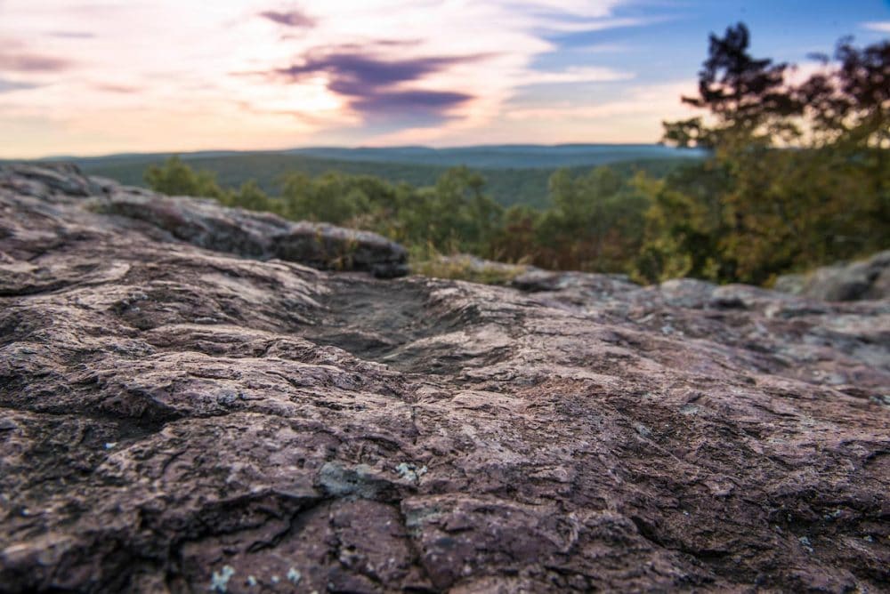 Sunset from Bell Mountain