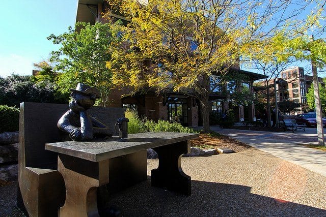 Beetle Bailey Statue University of Missouri Mort Walker