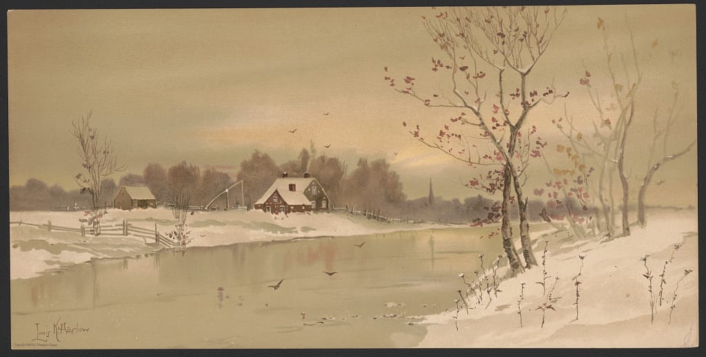 November 11 Snow Print Via Library Of Congress