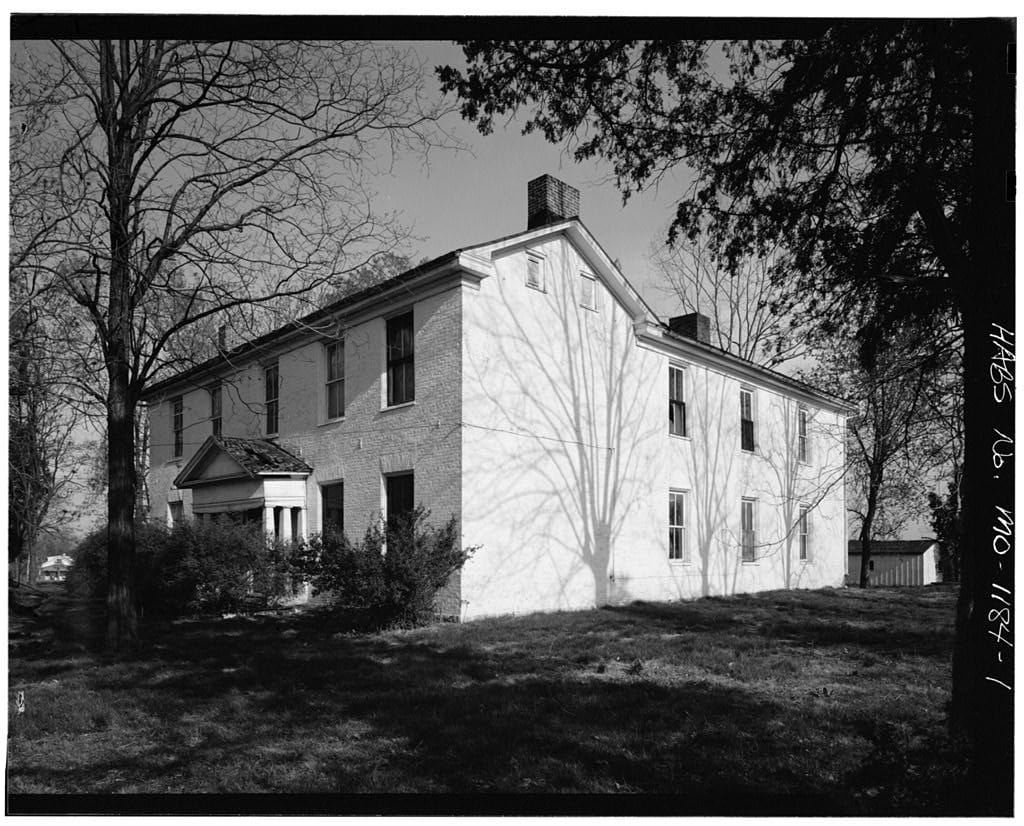 November 12 Ellisville James Harvey Ferris House Via Library Of Congress