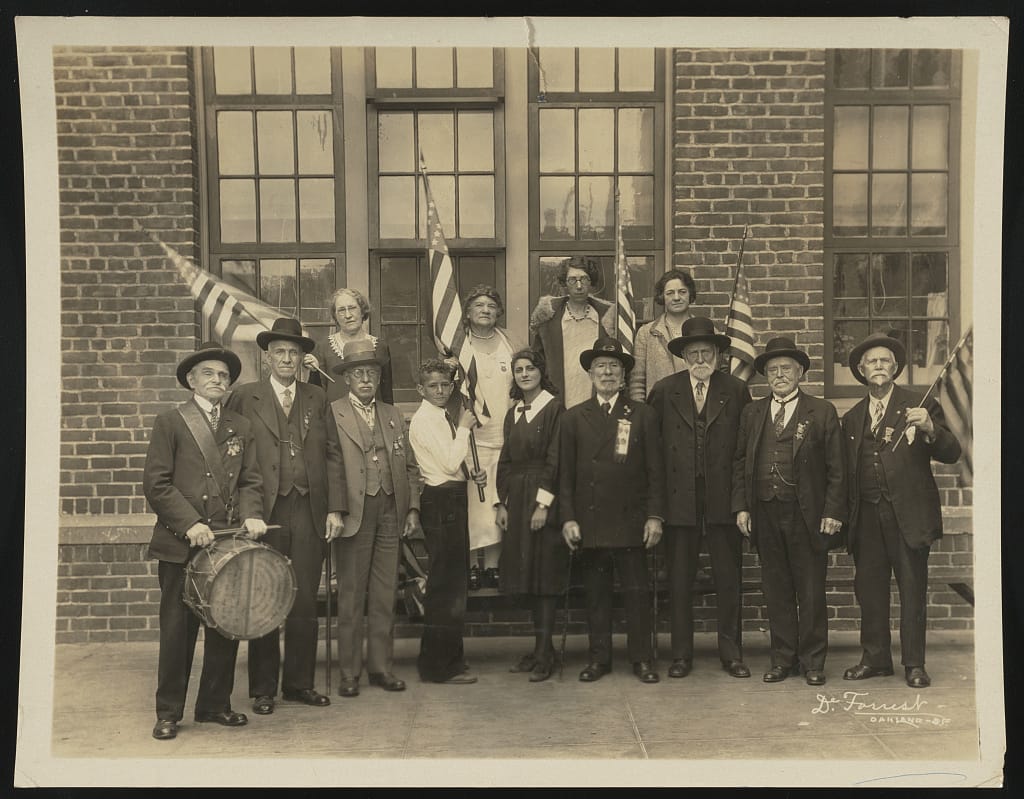 November 18 Civil War Veterans Via Library Of Congress