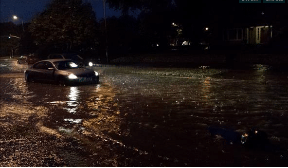 September 19 Flash Flooding Kansas City Via National Weather Service Credit National Weather Service