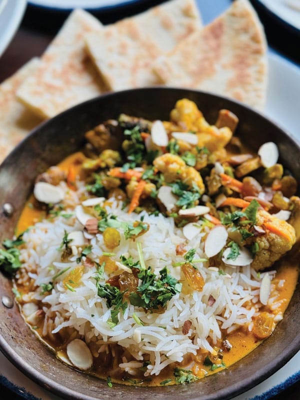 Vegetable Curry With Basmati Rice 