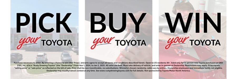 Logo 2 Pick Buy Win Your Toyota