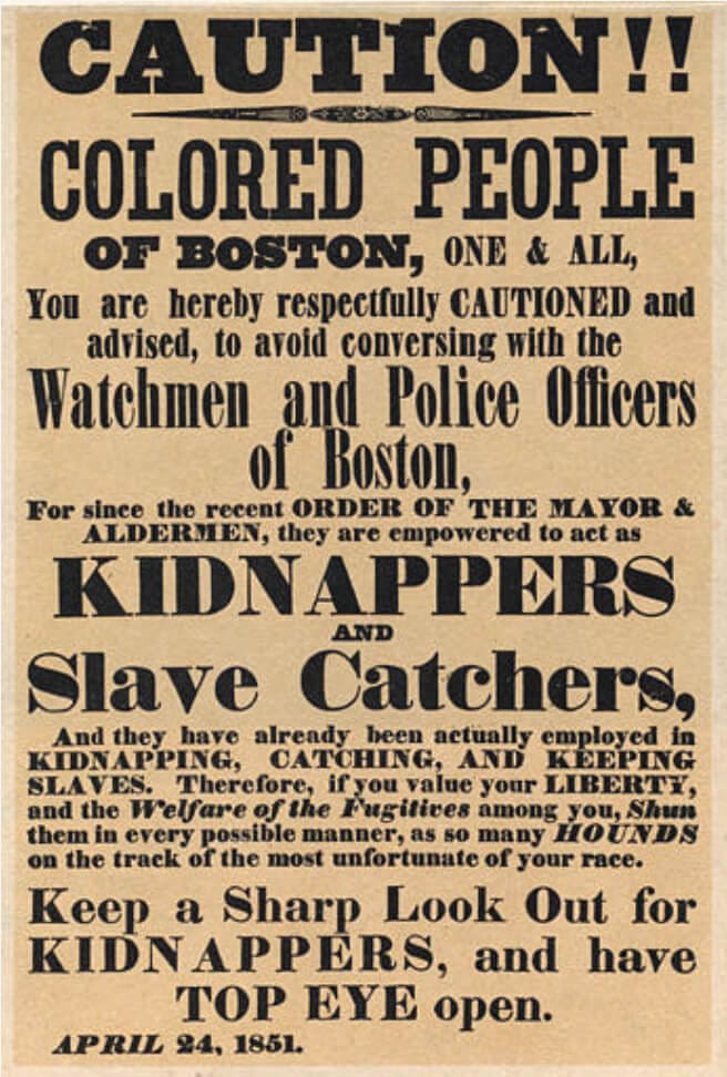 Boston Slave Kidnappers Poster