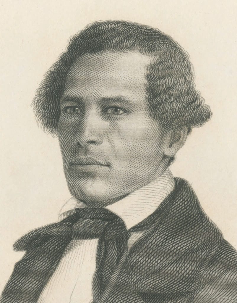 Portrait Drawing Of William Wells Brown